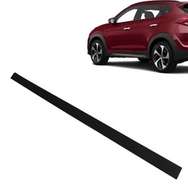 SecosAutoparts Door Lower Molding Garnish Front Left Side Compatible with Hyundai Tucson 2016 2017 2018 2019 2020 2021 Replace# 87721D3000CA