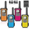 AWANFI Rechargeable Walkie Talkie with 1200mAh Li-Ion Battery,Walkie Talkies USB