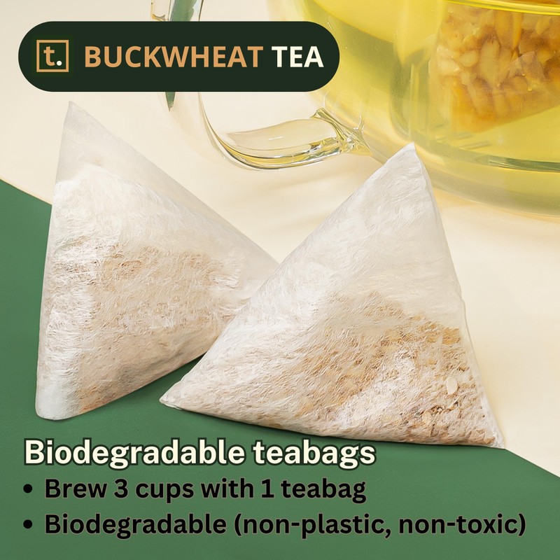 T. Buckwheat Tea (Teabags) | Soba-cha | Good for Digestion,