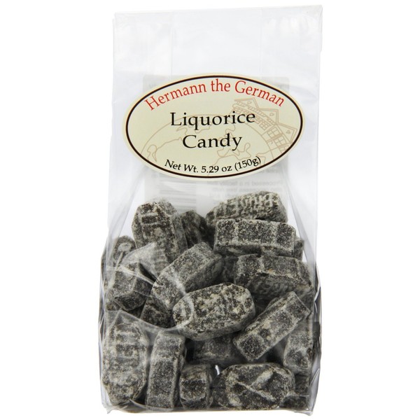 Liquorice Bavarian Hard Candy From Germany 5.29 Ounce -Licorice (Pack of 3)