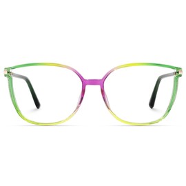 Zeelool Vintage Cat Eye Glasses Frame for Women with Non-prescription Clear Lens Rodz ZJGT548130-12 Green