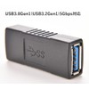 Audio Fan USB Extension Adapter USB3.0 Female Female USB Adapter