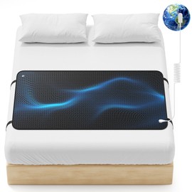 Grounding Mat for Bed, Grounding Mat Queen Size, Grounding Mattress Pad for Sleeping, Enjoy Grounding Indoors, Queen Size: 27'' × 60''