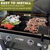 Griddle Accessories of Blackstone Grease Gate Blocker, Compatible with All