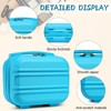 Kono Vanity Case ABS Hard Shell Makeup Case Box Organiser