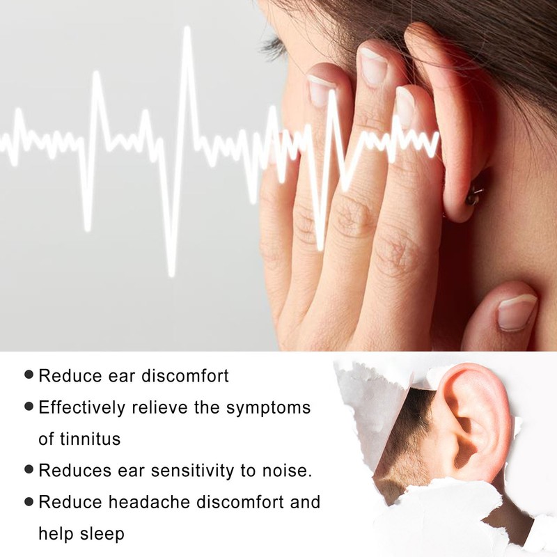 21Pcs Ear Care Patch Earwax Cleaning Portable Black Truffle Tinnitus