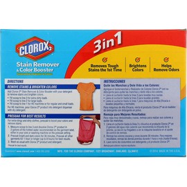 Clorox 2 Laundry Stain Remover and Color Booster Powder, 49.2 Ounce (Pack of 2)
