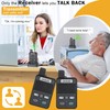 UHAXZ Wireless Doorbell, Full Duplex Doorbell Wireless, 1000ft Long Range,
