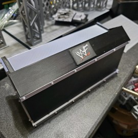 Mattel WWE Mattel WWF RAW is WAR Attitude Era Breakable White Announcer Desk Accessory