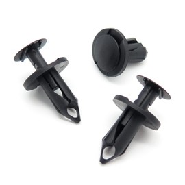 VVO Fasteners- Black Plastic Front Wheel Arch Lining & Mudguard Clips for Ford Kuga, (Pack of 10)