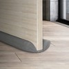 2 x MOXVIO Draft Excluder for Doors, Double Under Door