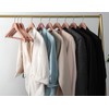American Red Cedar Wooden Coat Suit Hangers, Wood Skirt Dress