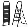 KOLLMAX 2 3 4 Step Ladder Step Stool Ergonomic Folding