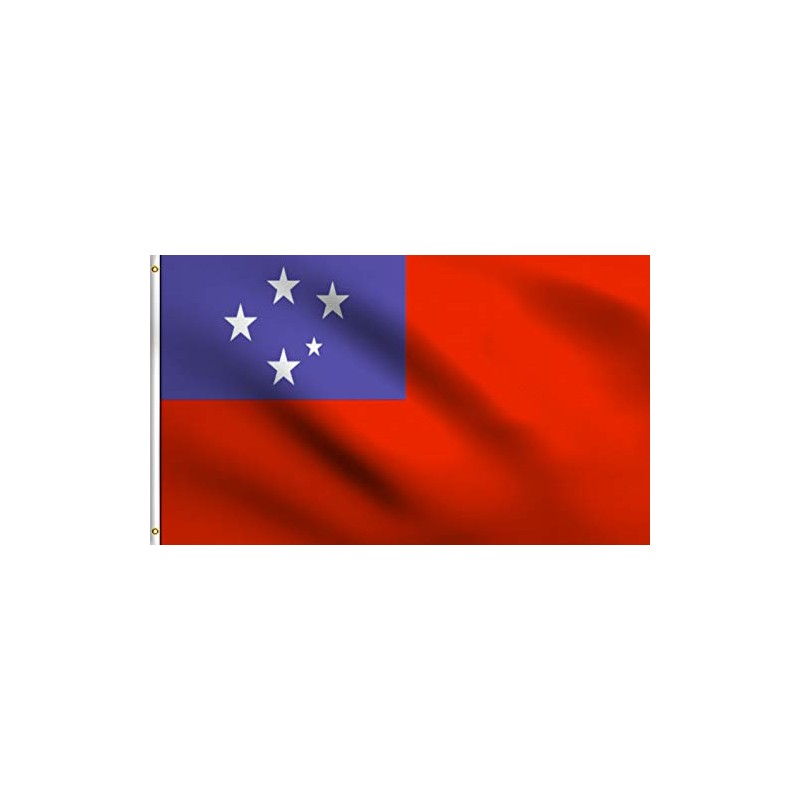 DMSE Western Samoa Samoan Flag 3X5 Ft Foot 100% Polyester