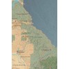 Idaho State Parks & Federal Lands Map 24x36 Poster (Tan