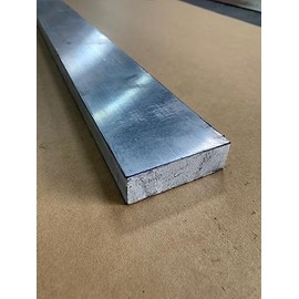 6061 Aluminum Flat Bar, 1" x 3", Solid Stock, Machining, 6061-T6511, Pick Your Length (48)
