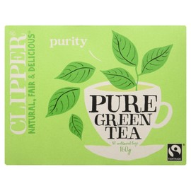 Clipper Pure Green Tea 80 Unbleached Bags, 160g