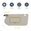 Driver & Passenger Sun Visor Fit for Nissan Pathfinder 2013-2018,