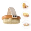 Ipetboom Supple Bristle Brush for Dry Brushing Body Scrubber Shower