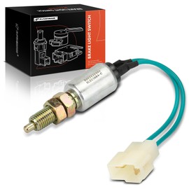 A-Premium Brake Light Switch Lamp Compatible with Subaru Brat 1978-1985, DL 1977-1984 1986-1989, FE 1979, GF 1977-1979, GL 1979-1984 1986-1989, Standard, XT & Plymouth Arrow & Daihatsu Rocky, 2 Blades