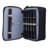 72 Slots Colorful Student Fabric Pen Bag Pencil Pouch Box