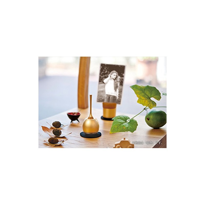 Cherin Mini Buddhist Utensils, Orin Set, Gold