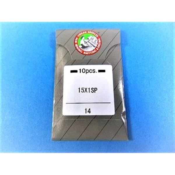 Organ Flat Shank 15x1SP Stretch Sewing Machine Needles 90/14 10/pkg