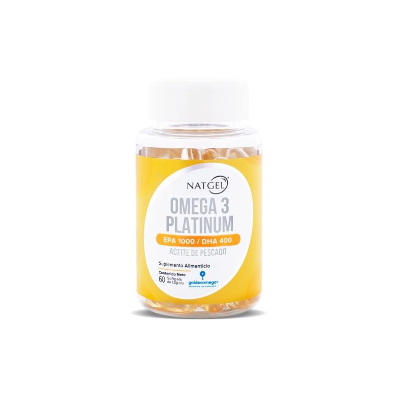 OMEGA 3 PLATINUM, 60 cápsulas