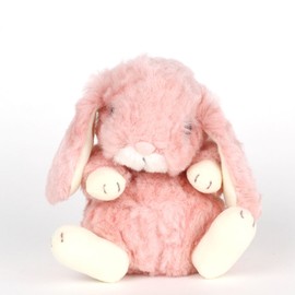 うさぎのロップイヤー ぬいぐるみS:ピンク