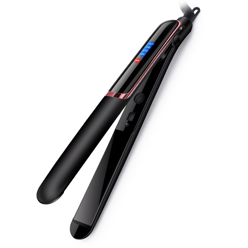 2 in 1 Hair Straightener Curler 4 Gear Temperature Fast