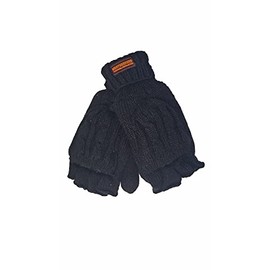 Vera Tucci Heatseekers For Men – Heated Gloves Thermal Gloves Heated Fingerless Gloves Heated Gloves For Men G41 (BLACK)