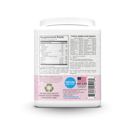 Portions Master Vegan Protein Blend, Complete Plant Based Protein Powder with Pea Hemp Seed Goji Blend Medium Chain Triglycerides (375g, Berry)