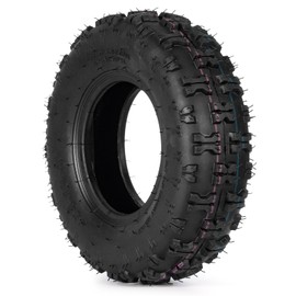 4.10/3.50-6 4.10-6 410-6" Tire and Inner Tube Compatible for Lawn Mower 4 Wheelers ATV Snow Blower Tractors Hand Trucks (1)