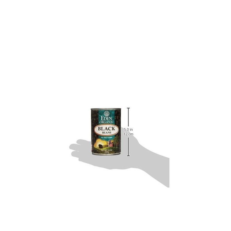 Eden Foods Organic Black Beans, 15 oz