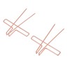 10pcs Book Page Clip Electroplated Stainless Steel Piano Sheet Book