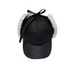 WITHMOONS Womens Fleece Earflaps Cap - Padded Quilting Warm Winter