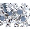 Jollin Hot Fix Crystals Flat Back Rhinestones Glass Glitter Stones
