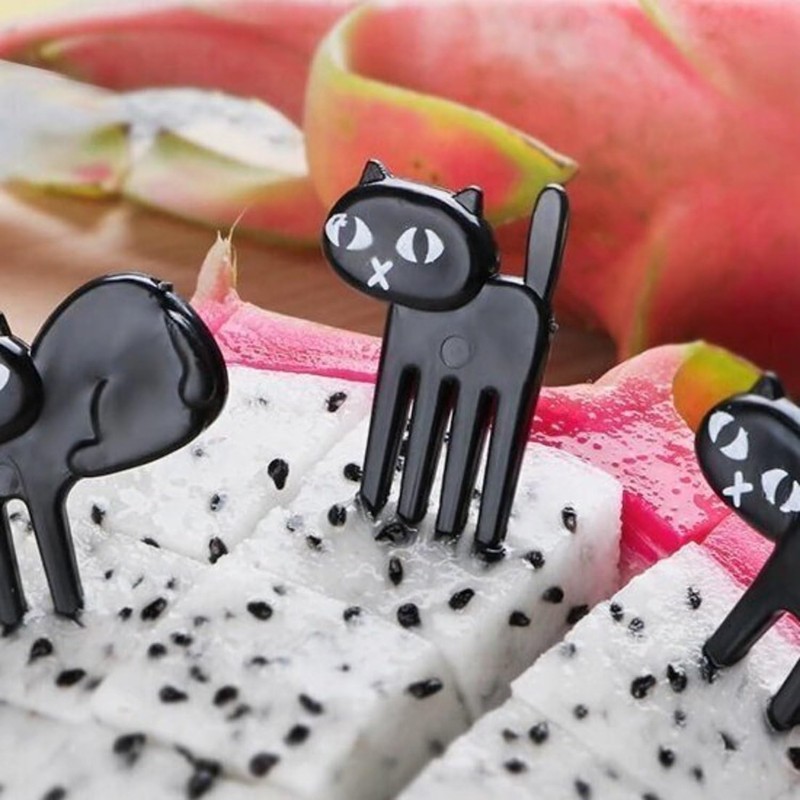 Cat Party Skewers Set of 6