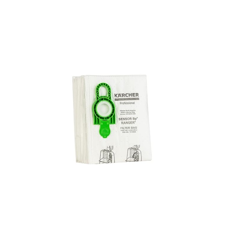 Kärcher - 10 Pack Vacuum Bags for Karcher Ranger Upright