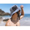 TAVARUA TM1005 (TAPA) Standard Surf Hat, UPF50+, Unisex, Wide Brim,