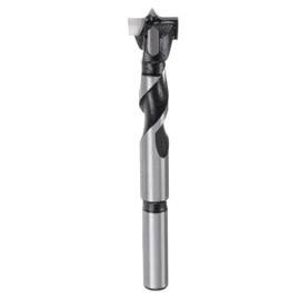 QUARKZMAN Forstner Drill Bit 15 mm (19/32 Inch) Diameter 90 mm (3-17/32 Inch) Long YG8/C1 Tungsten Carbide Twist Wood Forstner Bits Hole Saw Drill Opener Cutter for Woodworking Drilling