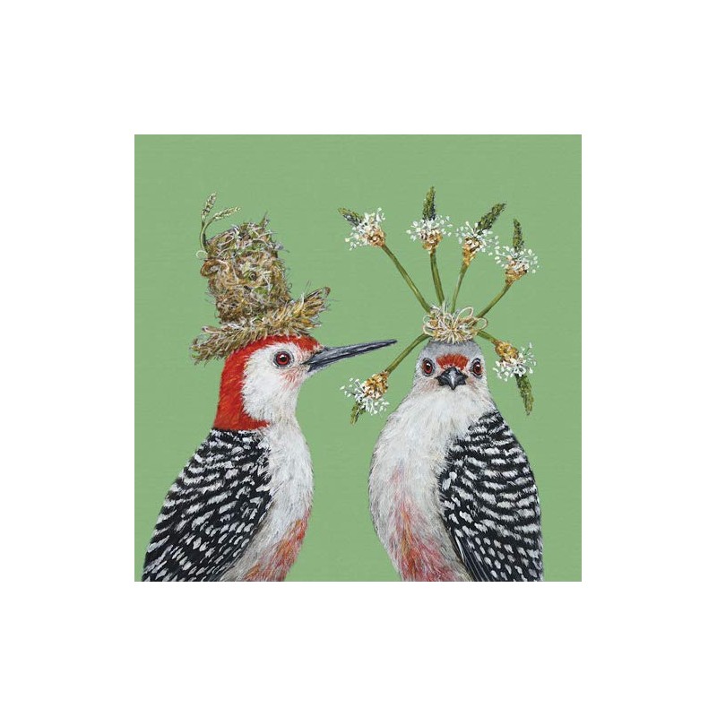 Frolicking Friends Paper Beverage Cocktail Napkins, Bundle of 3 (20ct)