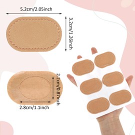 30 Pcs Bunion Pads, Bunion Cushion Protector Pads Foot Callus Cushion Toe Cushions Pad to Wear with Shoes, Corn Cushions Patches for Women Men Reduce Friction