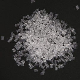 500 Tapones para los Oídos con Respaldo de Aretes, Respaldos de Aretes de Silicona, Tapones Suaves para Aretes, Tapón Trasero para Aretes, Aretes Transparentes de Silicona con Respaldo de Bloqueo, Acc