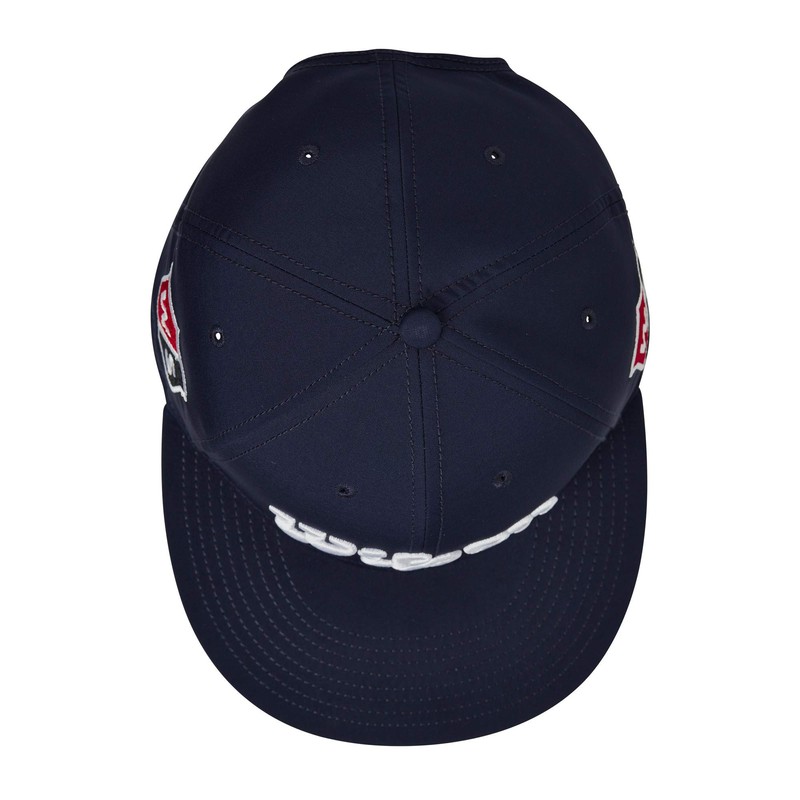 Wilson Mens Flat Brim V.2 Hat, Navy