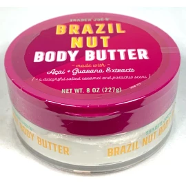 Trader Joe’s Brazil Nut Body Butter 8oz Moisturizing Cream NEW