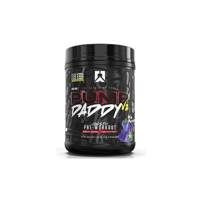 Ryse Pump Daddy 40 Serv Pre-entr Sabor Blue Raspberry Blue