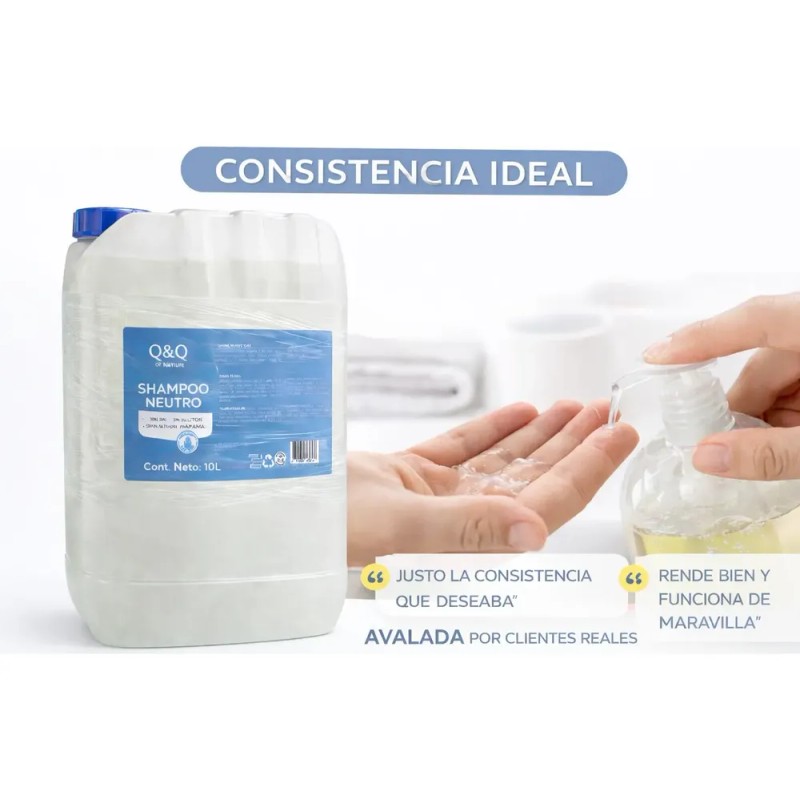 Shampoo Bio Neutro Sin Sal Sin Sulfatos Sin Aroma Hair