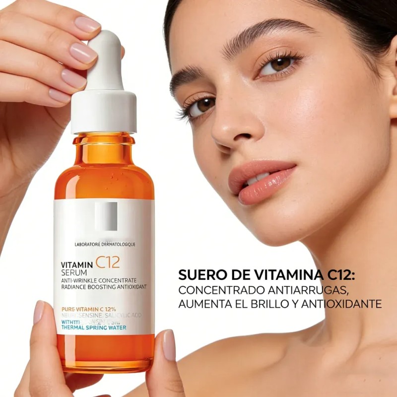 Cuidado Facial Glicolico Vitamina C12 Antioxidante Mz4
