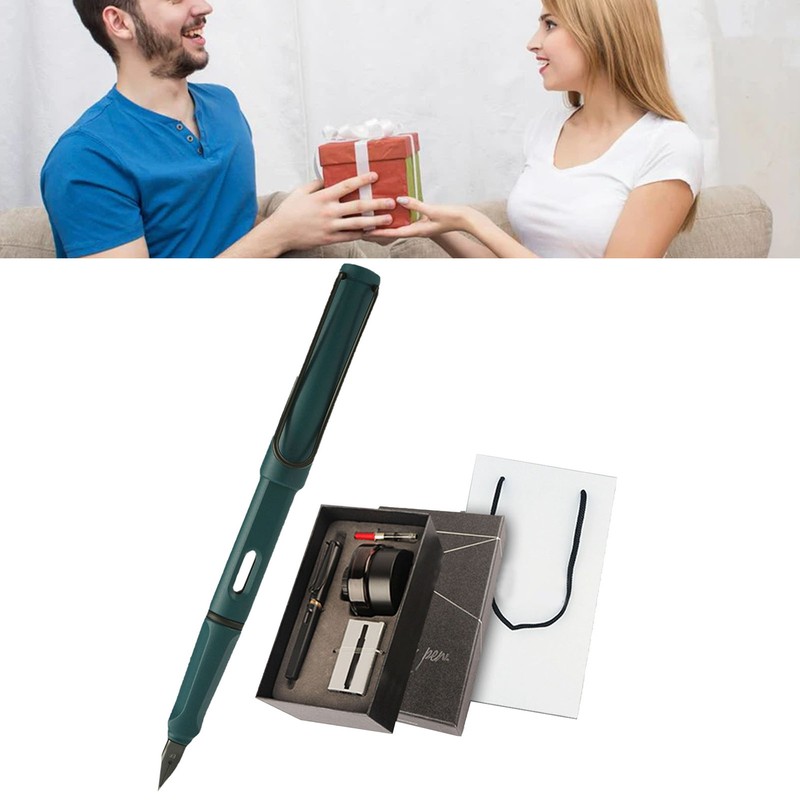 Pen Ink Gift Box Set 0.5MM Nib Smoother Writing Exquisite